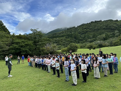 3年生夏の学校
